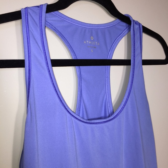 Athleta Tank Top Blue size Small - Picture 2 of 4